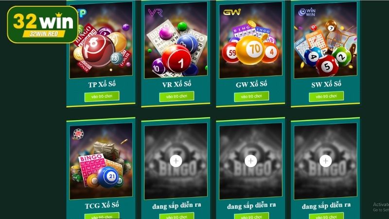 Các nhà phát hành hợp tác cùng xổ số 32Win