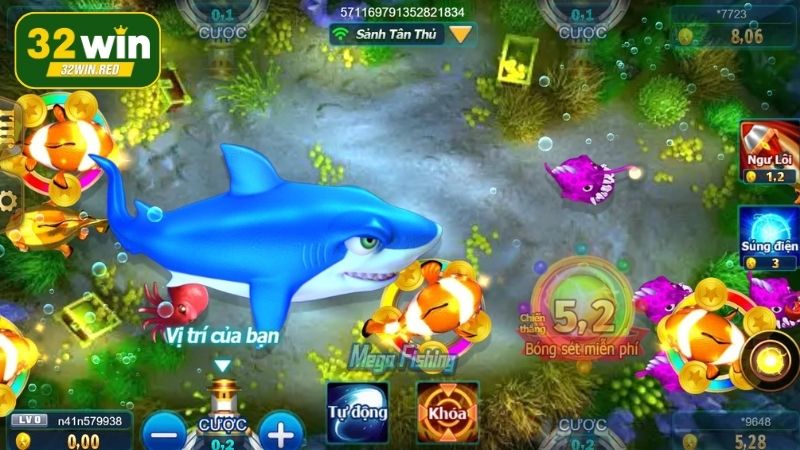 Cách tham gia game bắn cá tại 32Win
