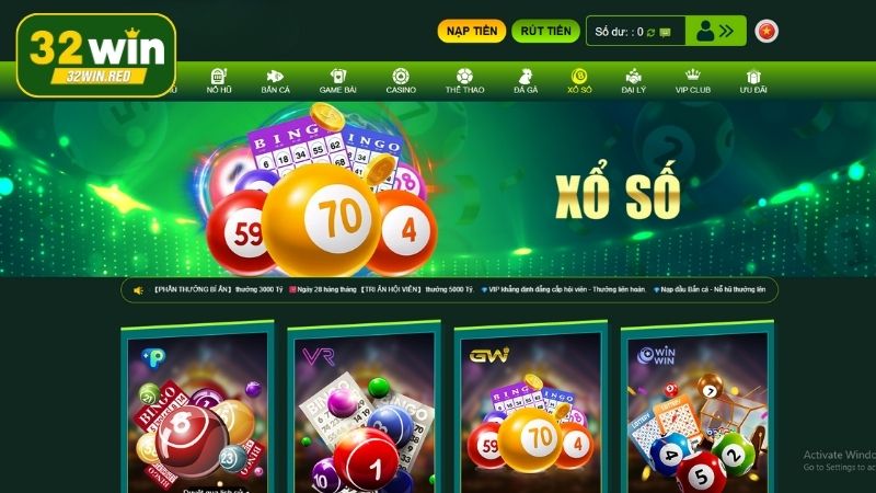 Khái quát về xổ số 32Win
