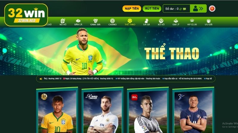 Tổng quan về thể thao 32Win