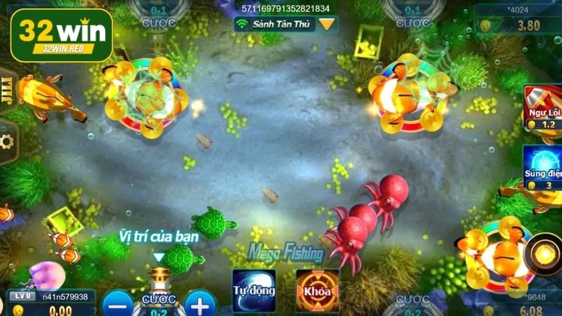 Ưu điểm của game bắn cá trực tuyến tại 32Win